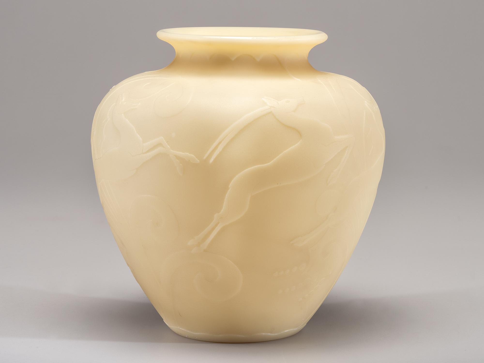 Vase with Deer