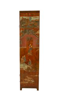 A Chinese Coromandel Hardwood Six-Panel Screen — 19TH/20TH CENTURY