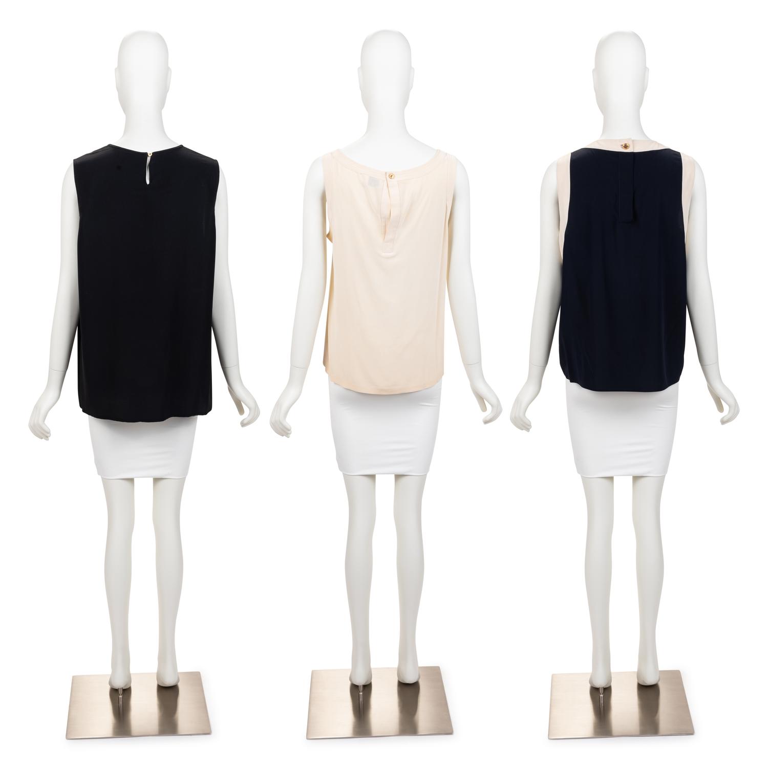 Three Chanel Tops, 1980-90s