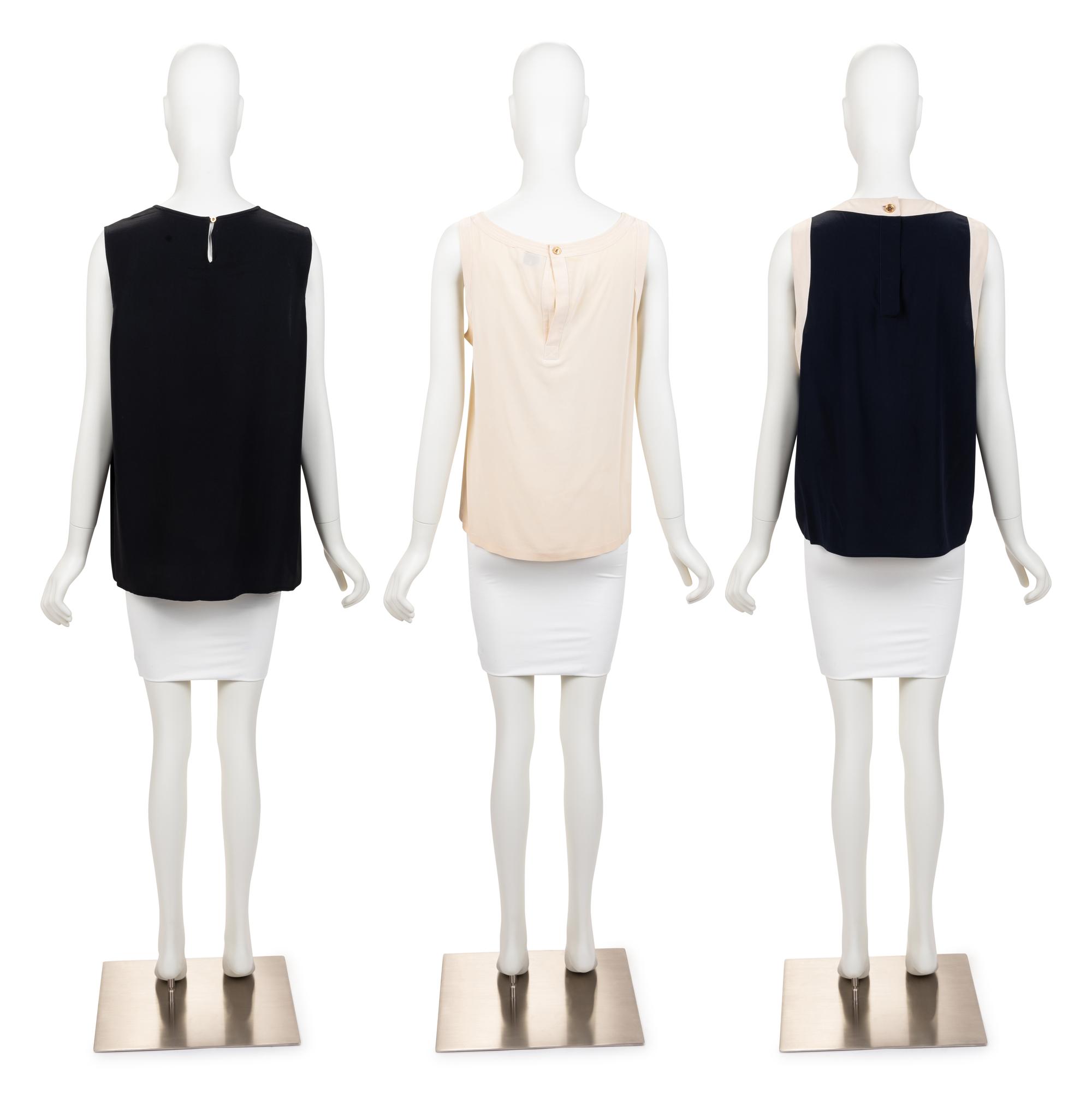 Three Chanel Tops, 1980-90s