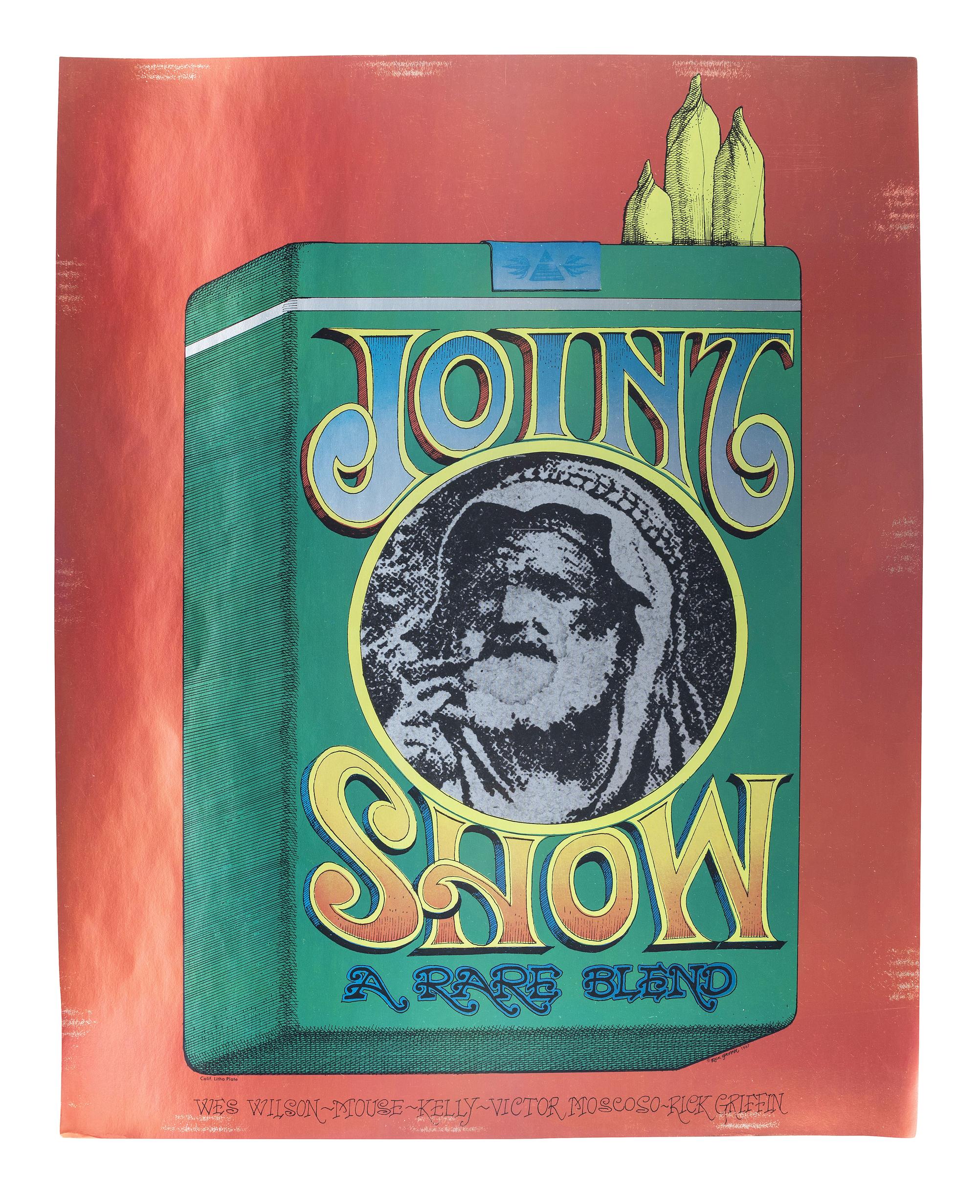 [MUSIC] -- [POSTERS]. A group of 2 posters, incl. John Sinclair Freedom Rally featuring music by John Lennon & Yoko Ono and the Joint Show at the Moore Gallery in San Francisco.