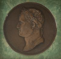 An Empire Style Gilt Bronze Tripartite Frame on Stand