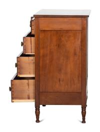 A Federal Cherrywood Chest of Drawers