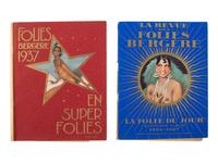 [BAKER, Josephine (1906-1975)]. A pair of programs for the Folies Bergère featuring Josephine Baker, 1926 and 1937.
