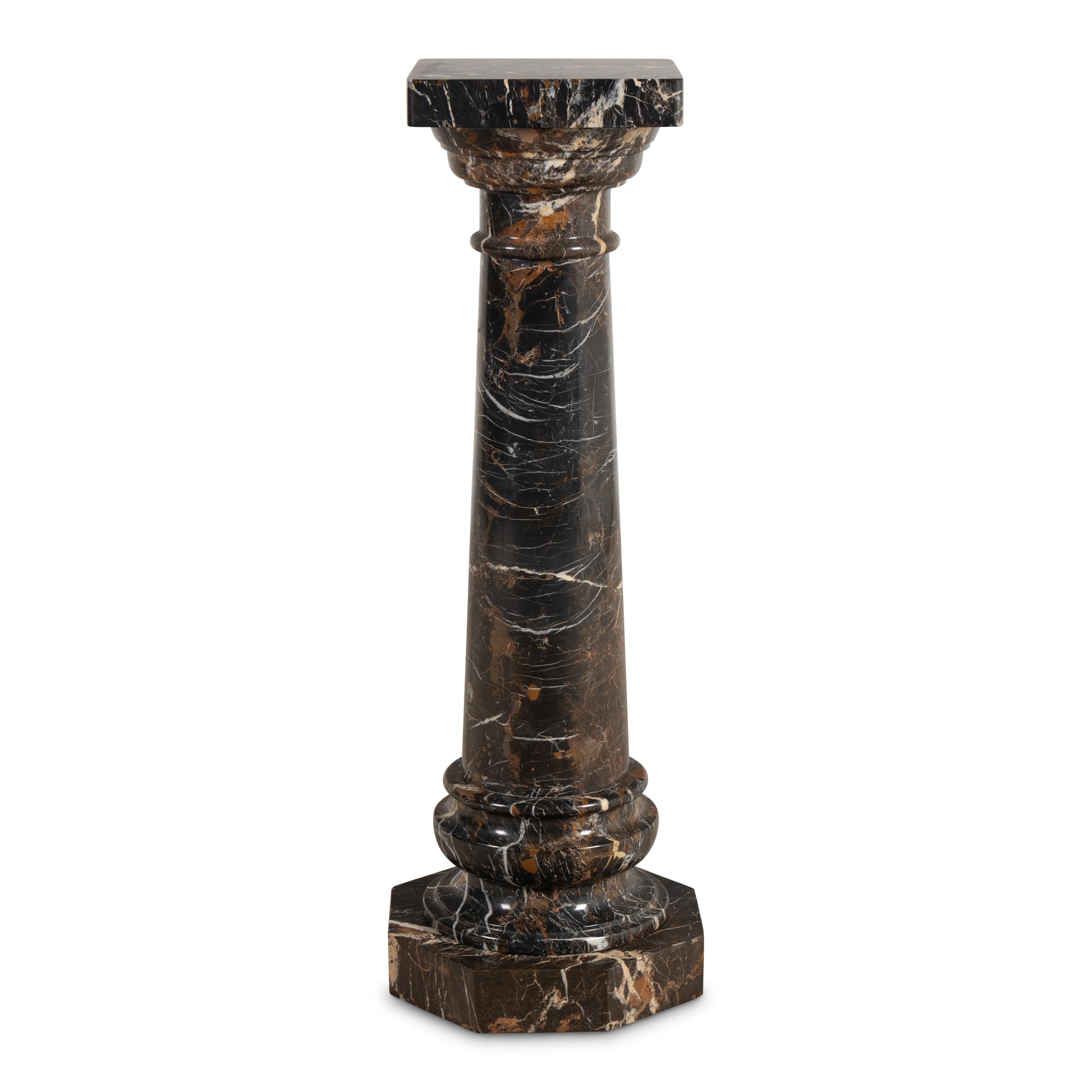 A Continental Marble Pedestal