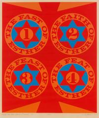 Robert Indiana, (American, b. 1928), Purin: Four Facets of Esther (II), 1967
