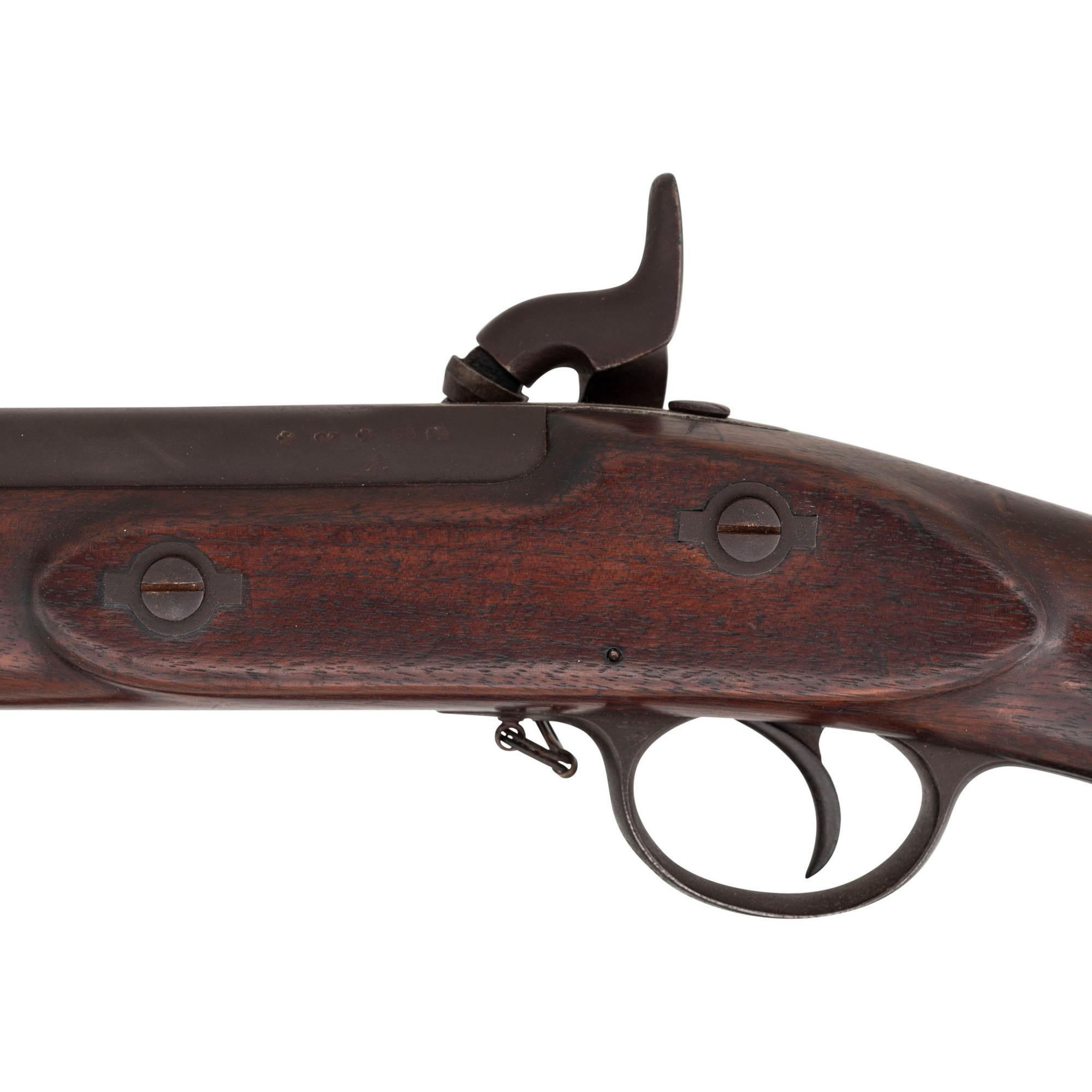 Rare Tiffany Civil War Imported British Pattern 1856 Enfield Short Rifle