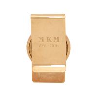 TIFFANY & CO, YELLOW GOLD COIN MONEY CLIP