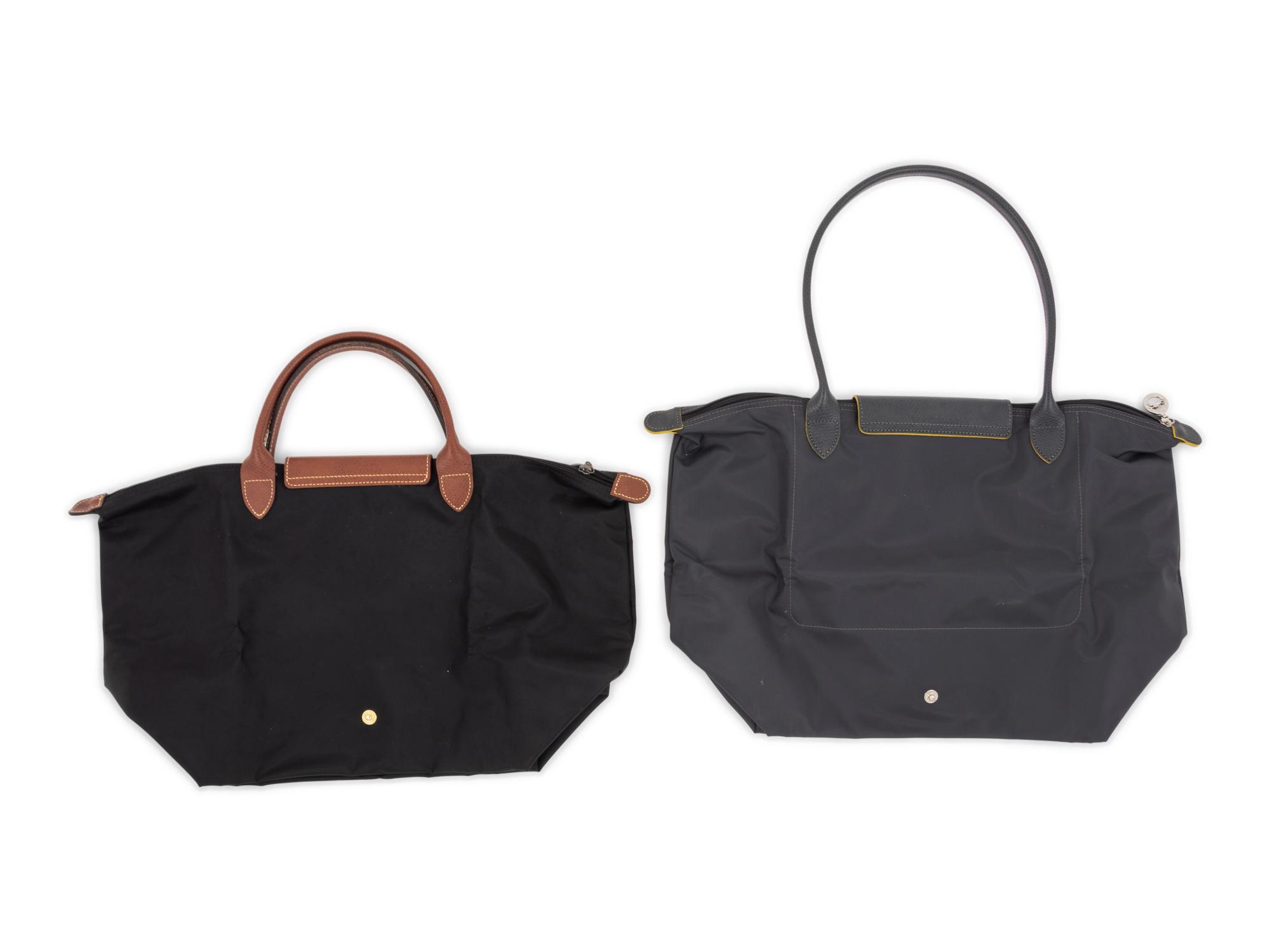 Collection of Six Longchamp Hand Bags, 2000-10s