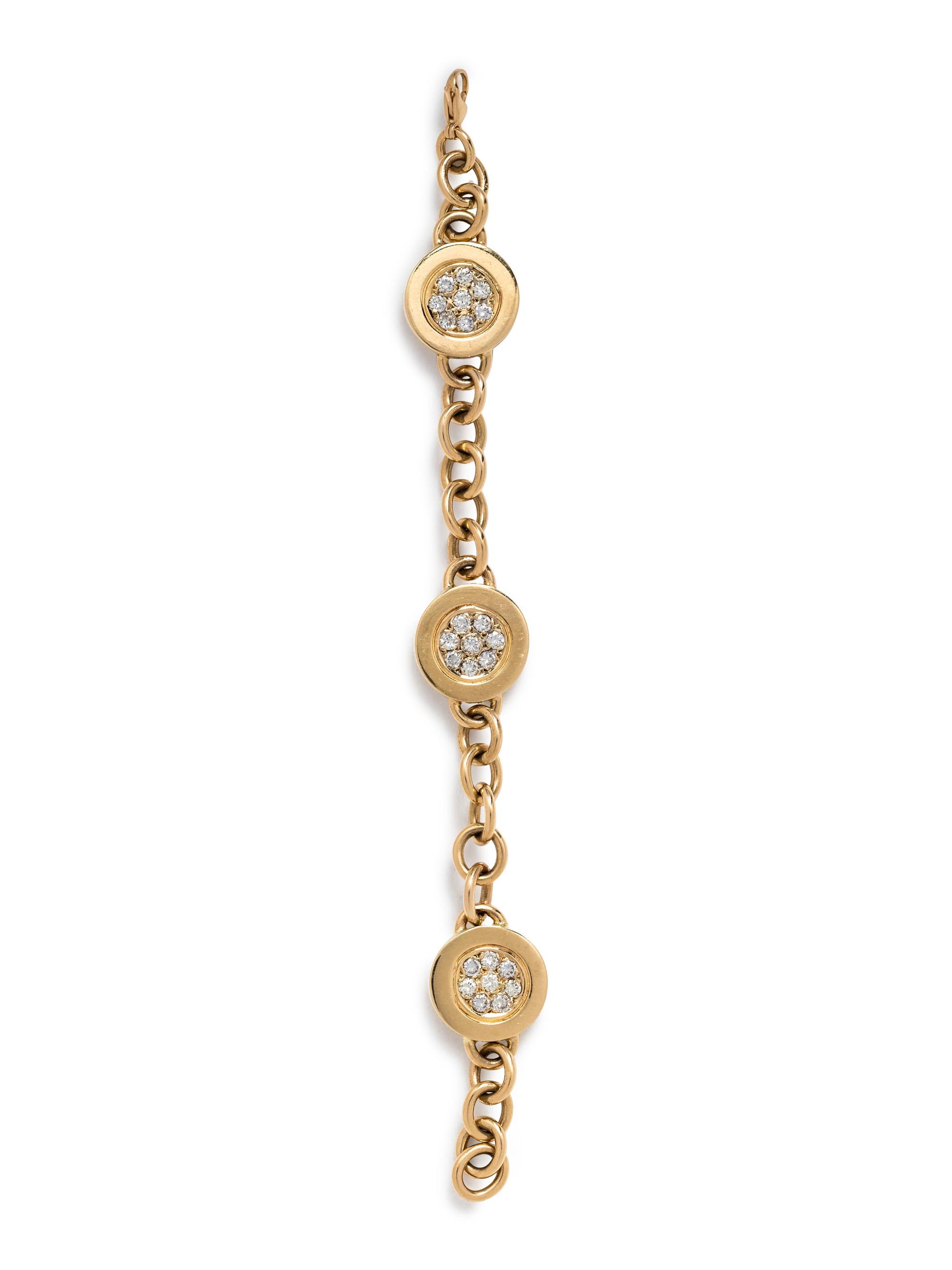 Gold and Diamond Bracelet