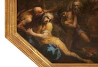 Battle Scene with a Beheaded Saint