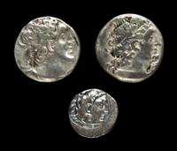 [ANCIENT] Macedonia. Alexander the Great. Three AR Coins. (c. 330 BC)