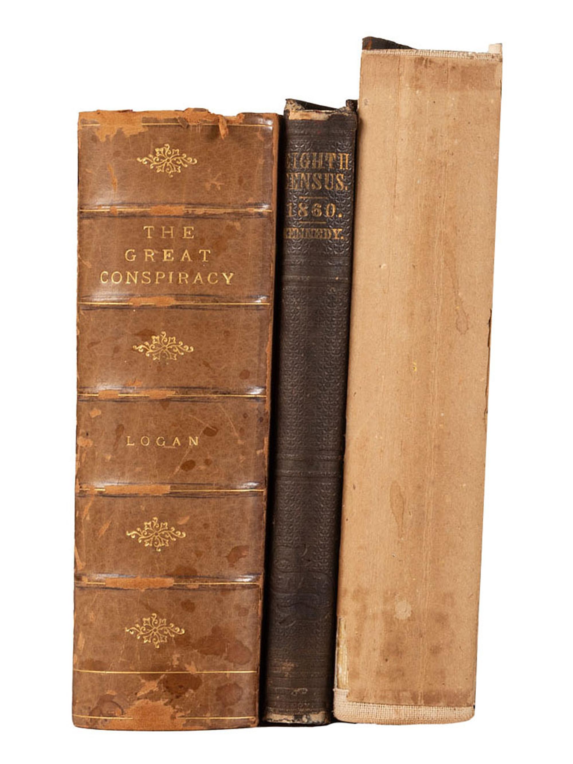 American Civil War & Enslavement [AMERICAN CIVIL WAR]. A group of 3 titles, comprising: