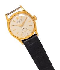 PATEK PHILIPPE, TIFFANY & CO., 18K YELLOW GOLD WRISTWATCH