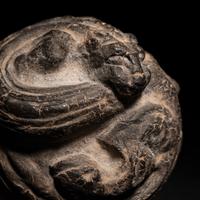 A Chinese Grey Pottery Weight