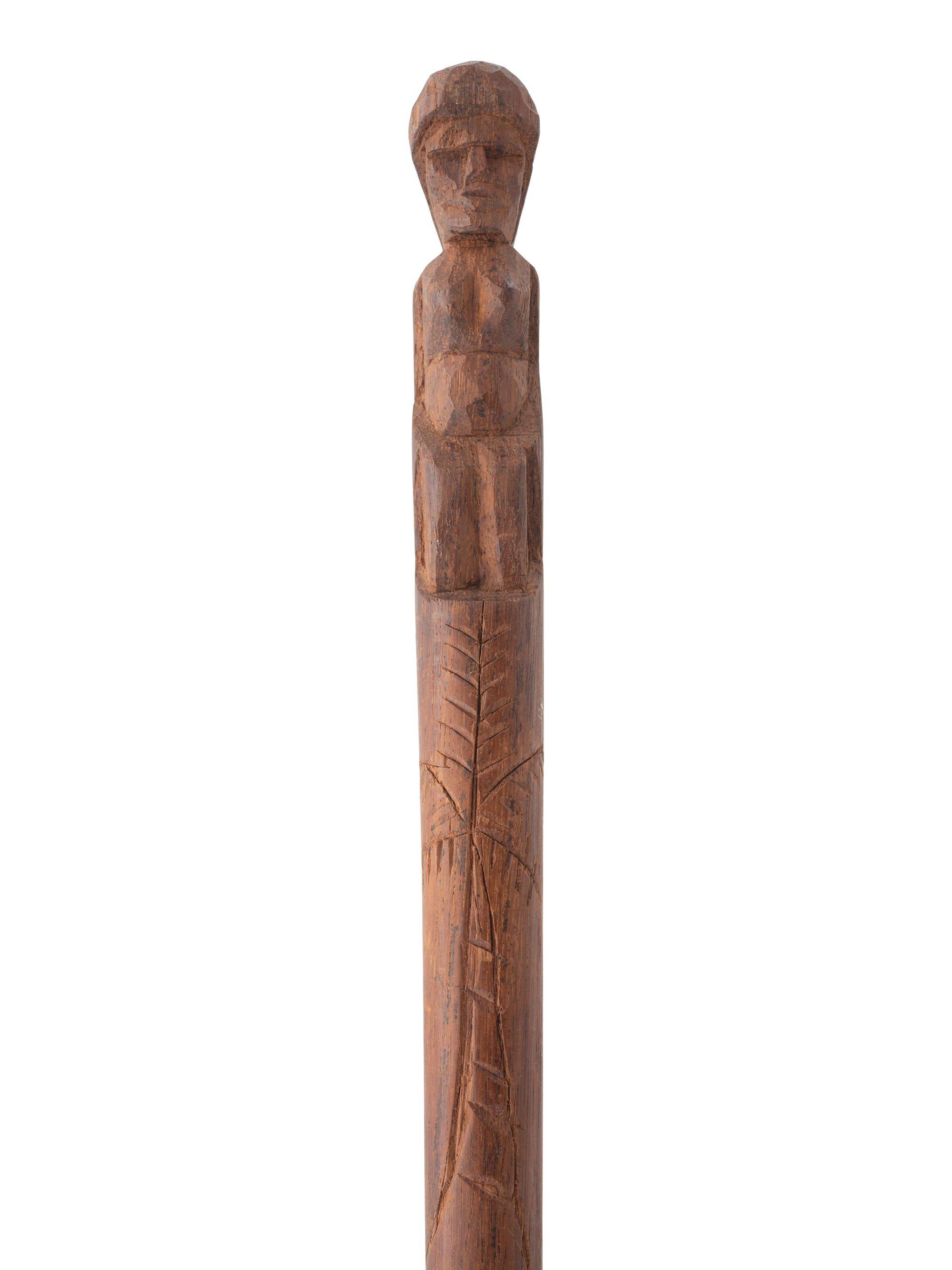Three Carved Folk Art Canes