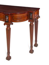 An Edwardian Mahogany Serving Table