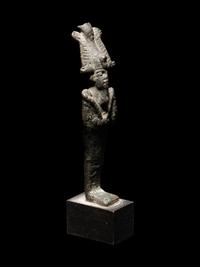 An Egyptian Bronze Osiris