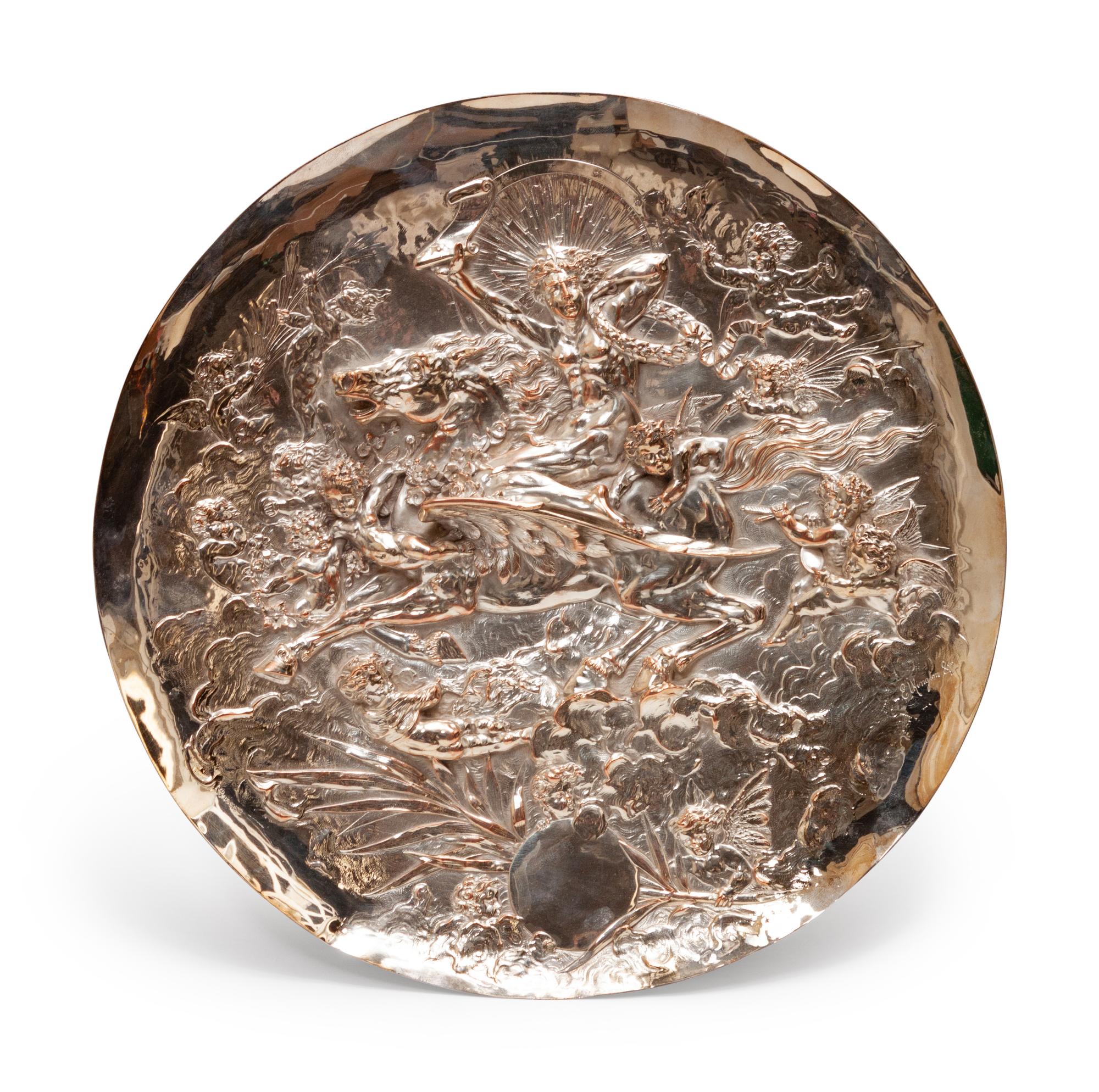 An English Electro-Plated Shield