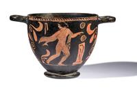A Lucanian Red-Figured Skyphos