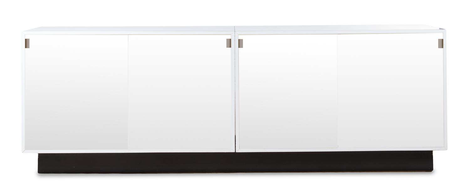 Manner of Florence Knoll Height 27 1/2 x width 72 x depth 18 inches — MID 20TH CENTURY