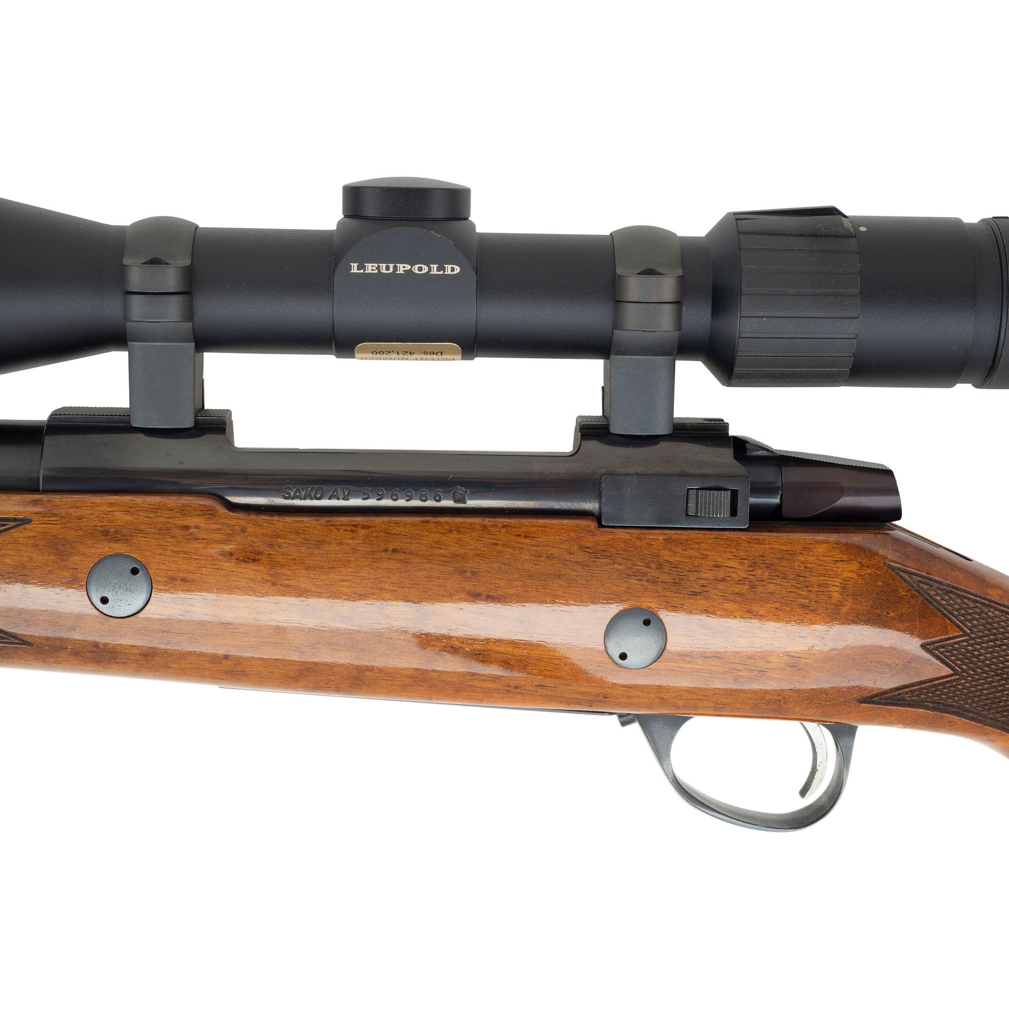 *Sako AV (A5) .338 Win. Mag. with Leupold Scope