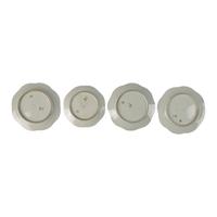 Four Vienna Style Porcelain Cabinet Plates