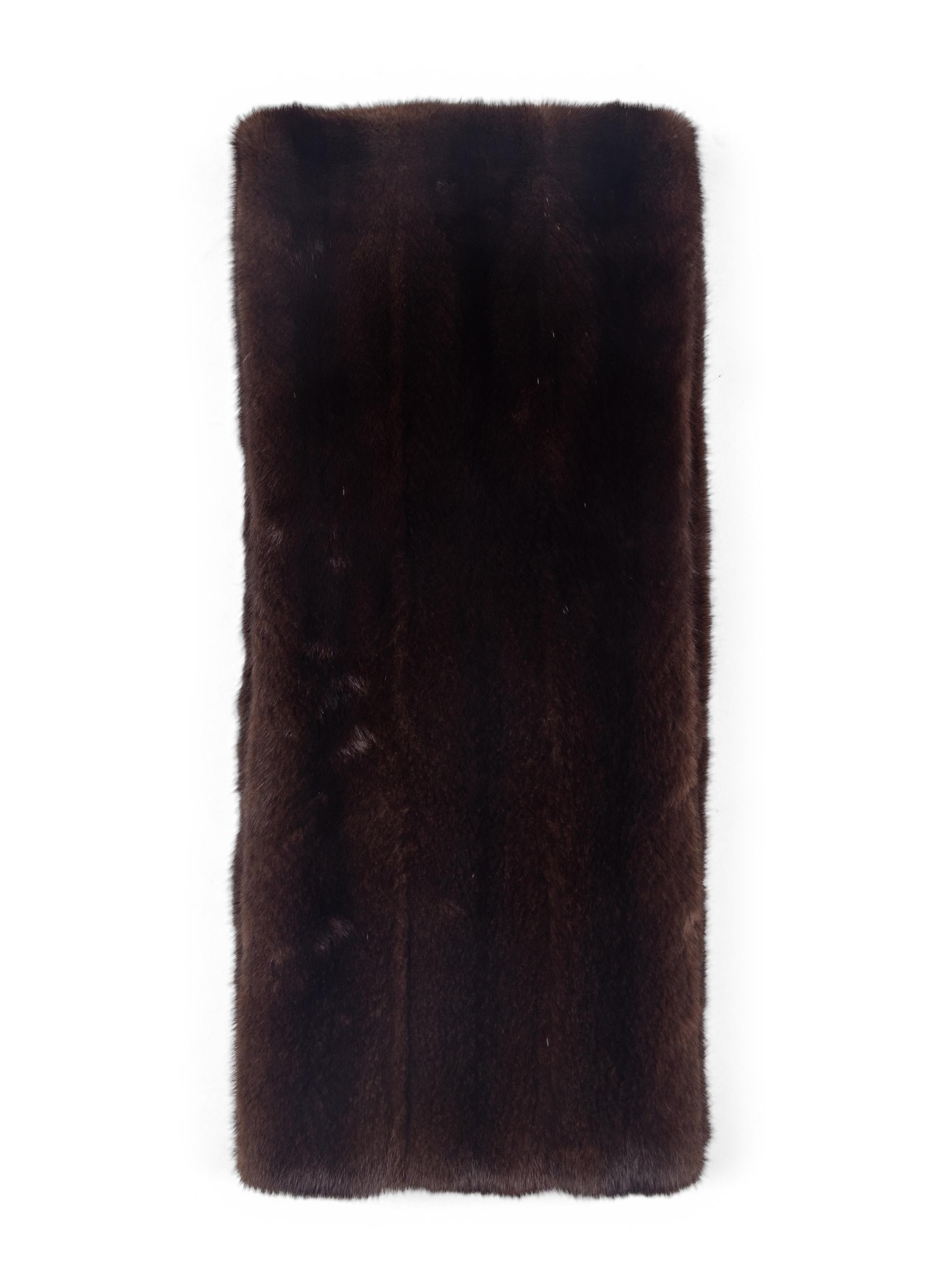 J. Mendel Mink Scarf
