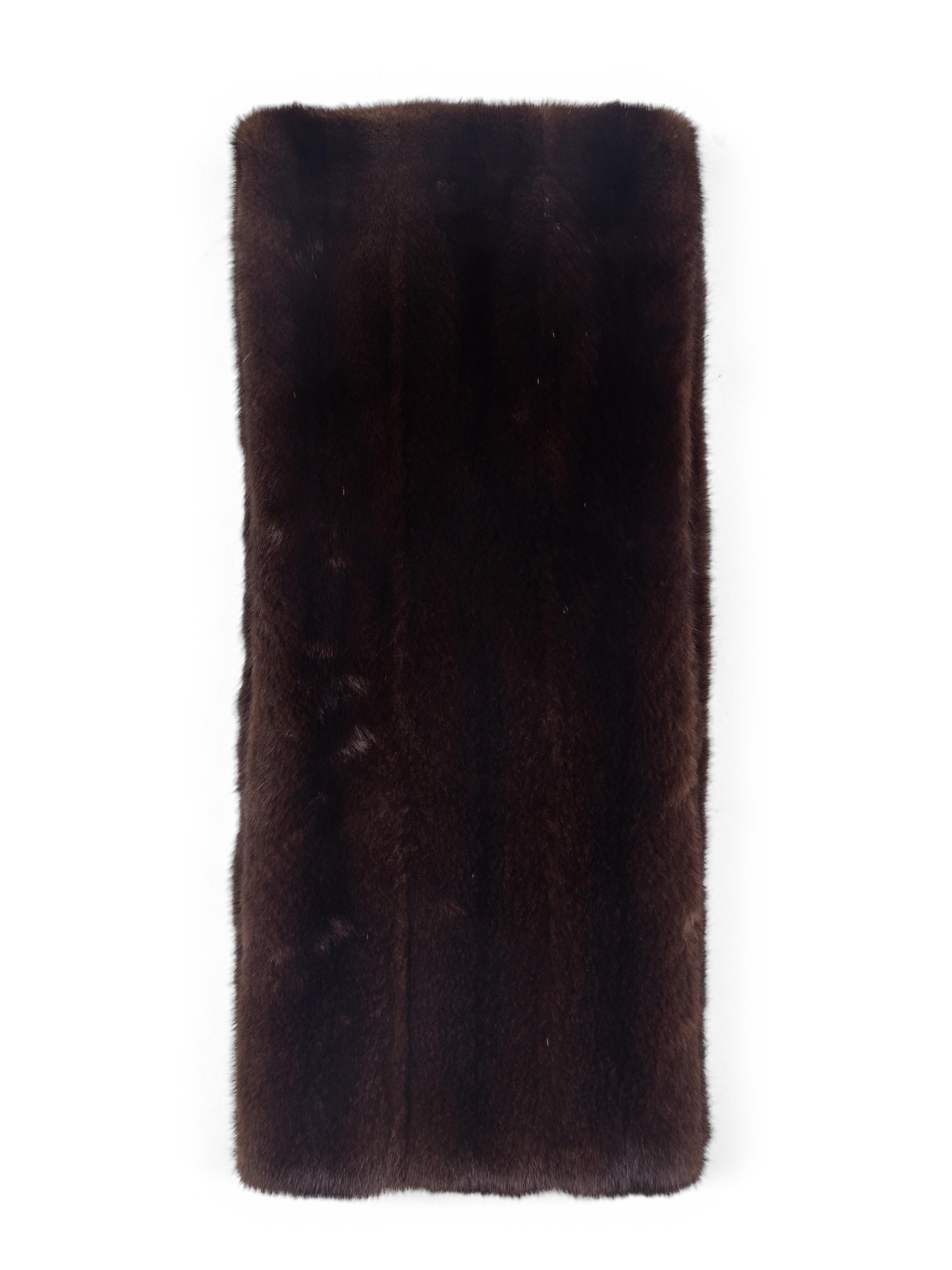 J. Mendel Mink Scarf
