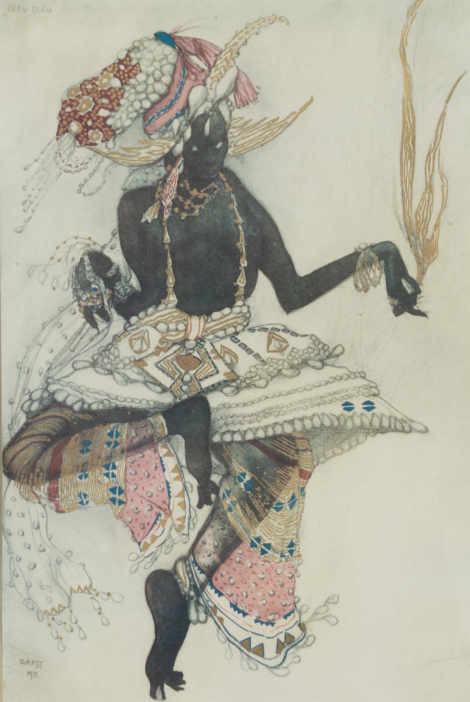Group of Three Costume Designs for the Ballet Russes