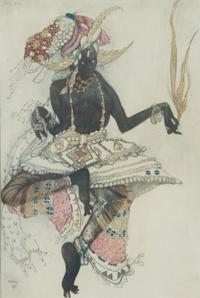 Group of Three Costume Designs for the Ballet Russes