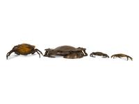 A Group of Four Crab-Form Articles