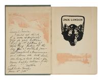 LONDON, Jack (1876-1916). White Fang . New York: The Macmillan Company, 1906.