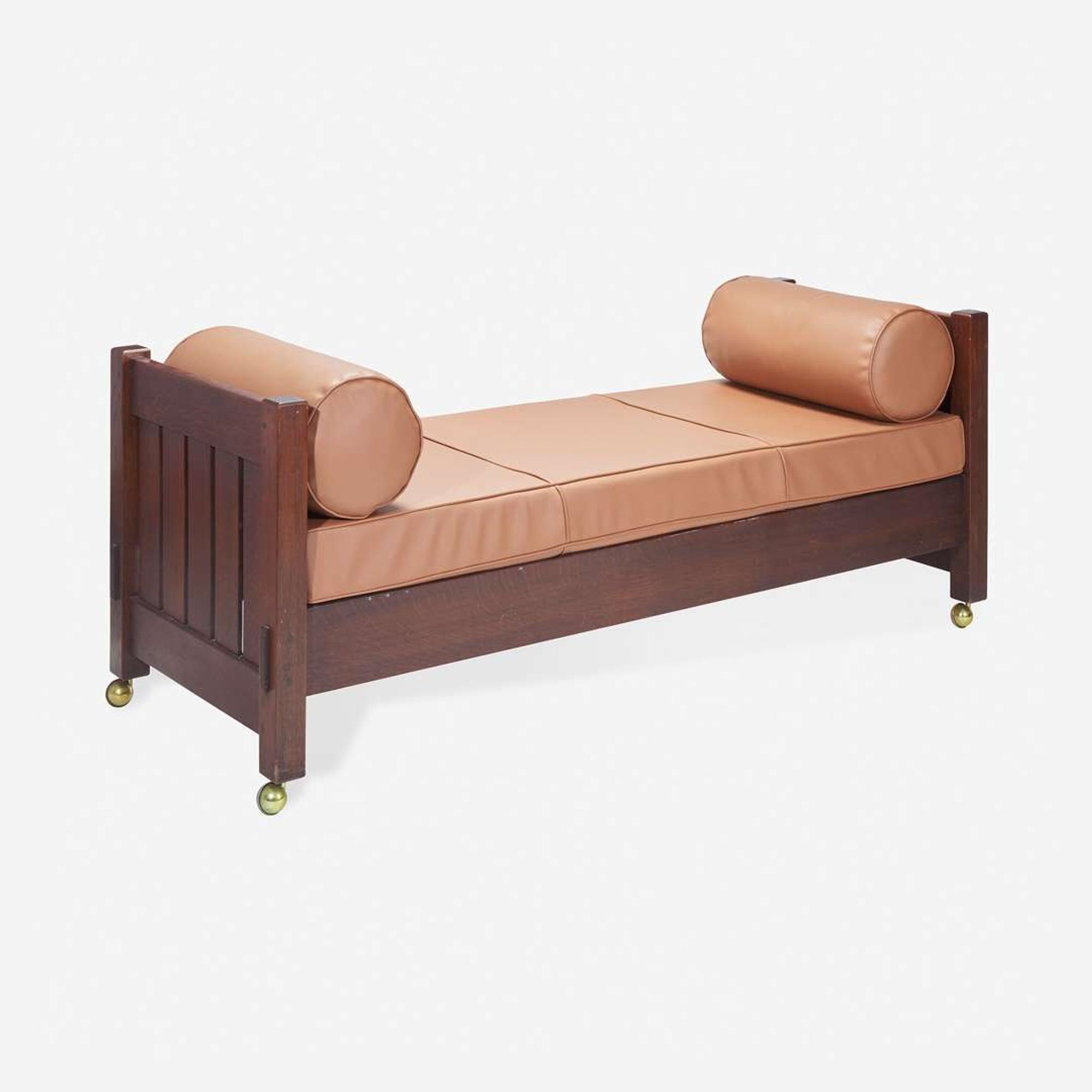Gustav Stickley (American, 1858-1942) Couch No. 216, USA, circa 1904