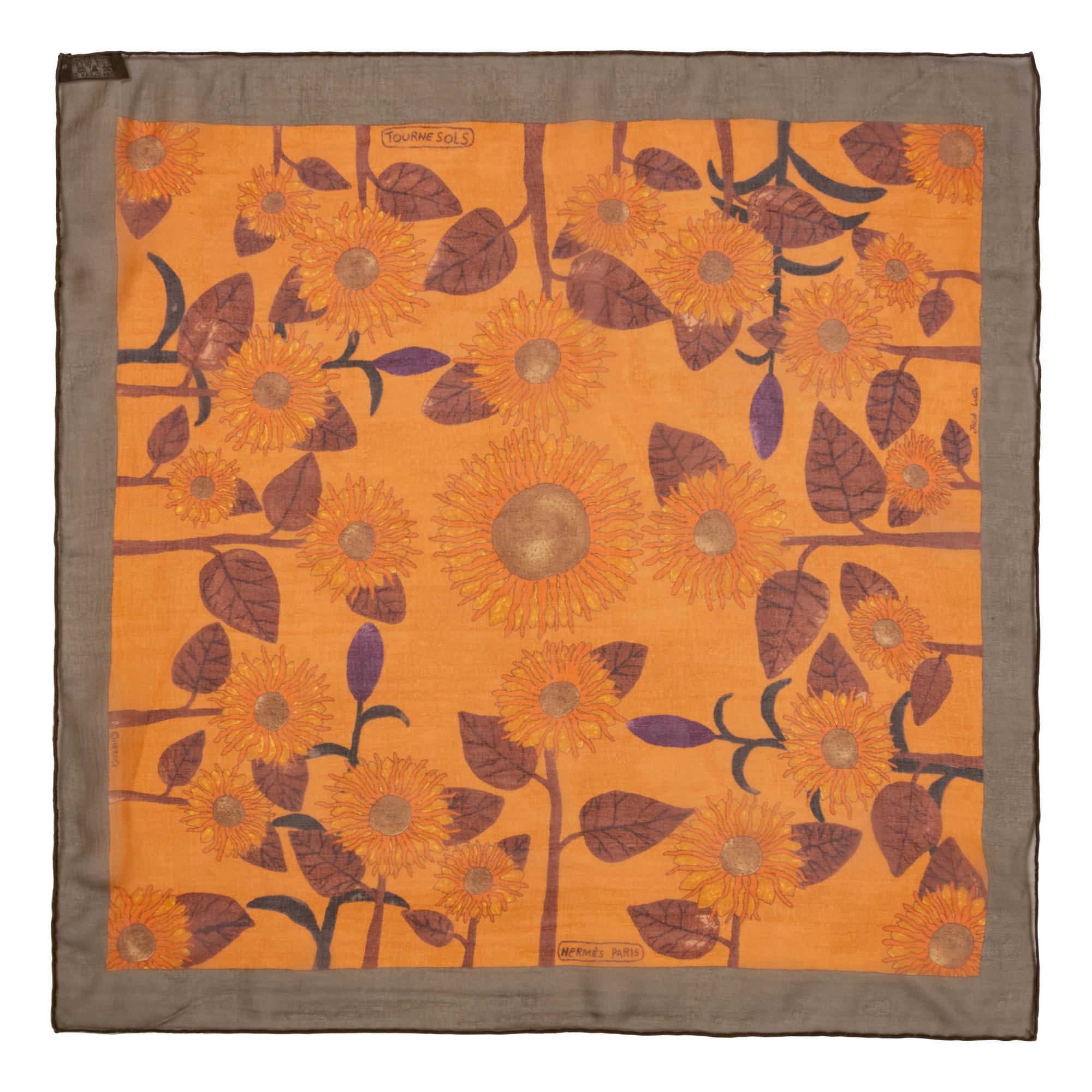 Six Hermès 16in Silk Handkerchiefs