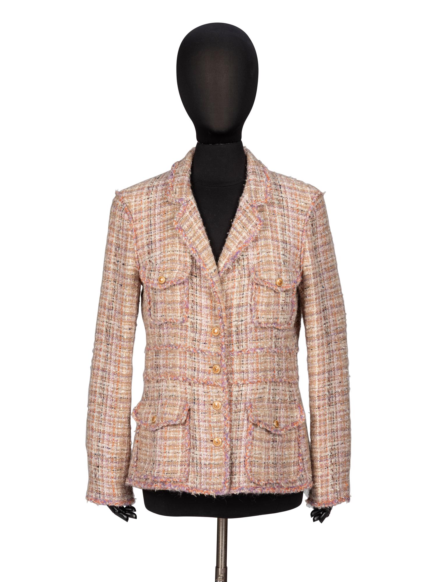Chanel, Pastel Fantasy Tweed Jacket
