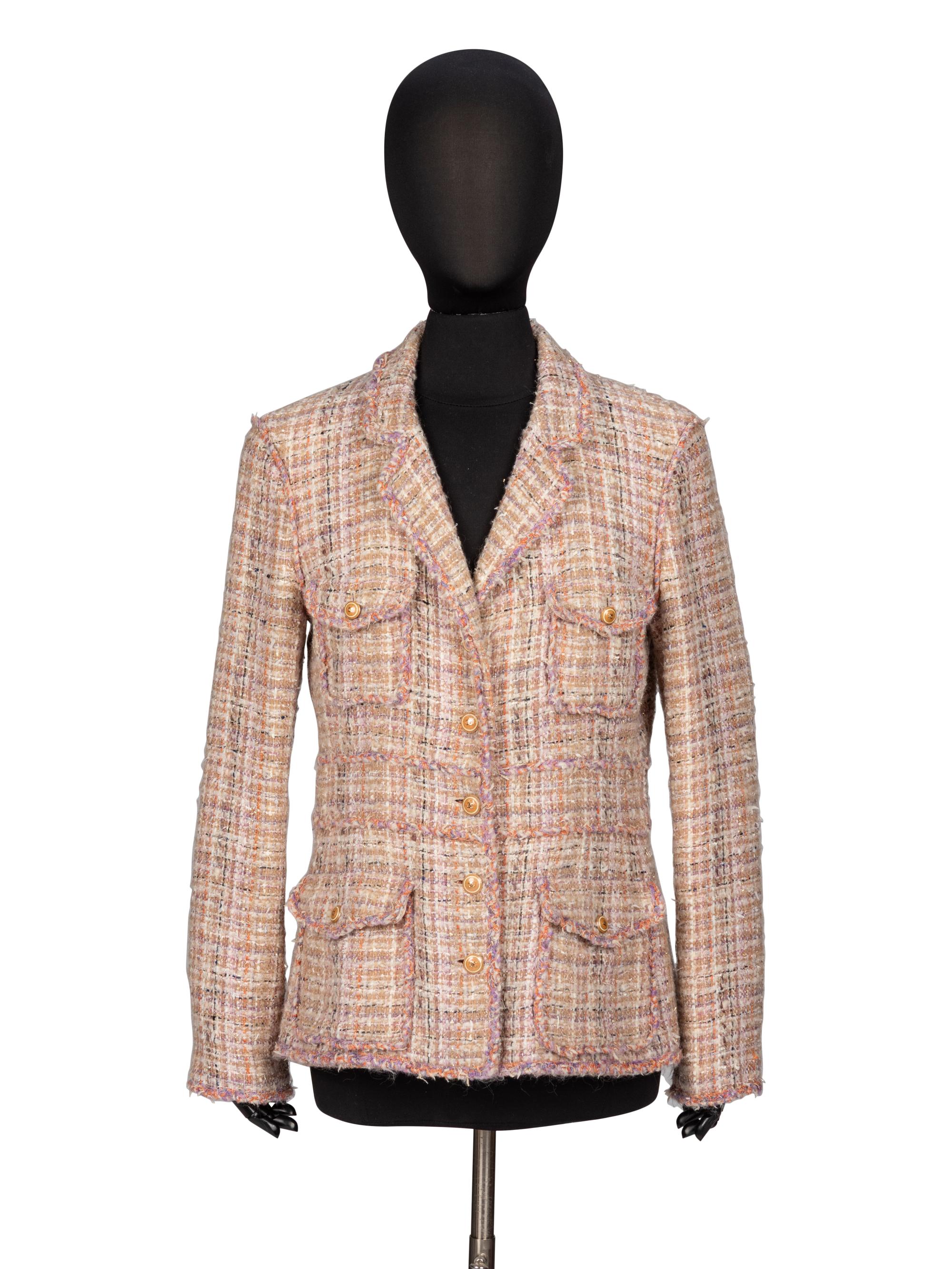 Chanel, Pastel Fantasy Tweed Jacket