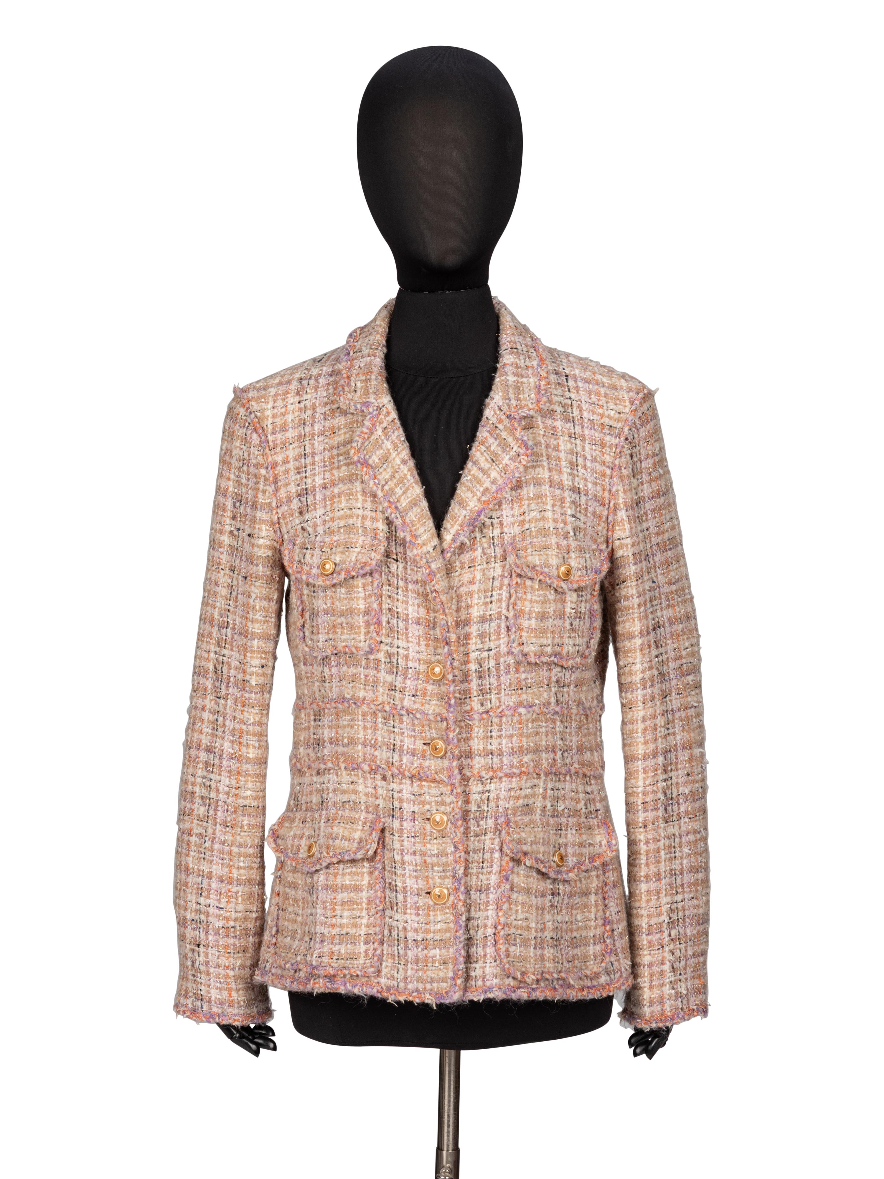 Chanel, Pastel Fantasy Tweed Jacket