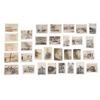 [WWI-WWII]. Extensive collection of photographs and stereocards taken during World Wars I and II.