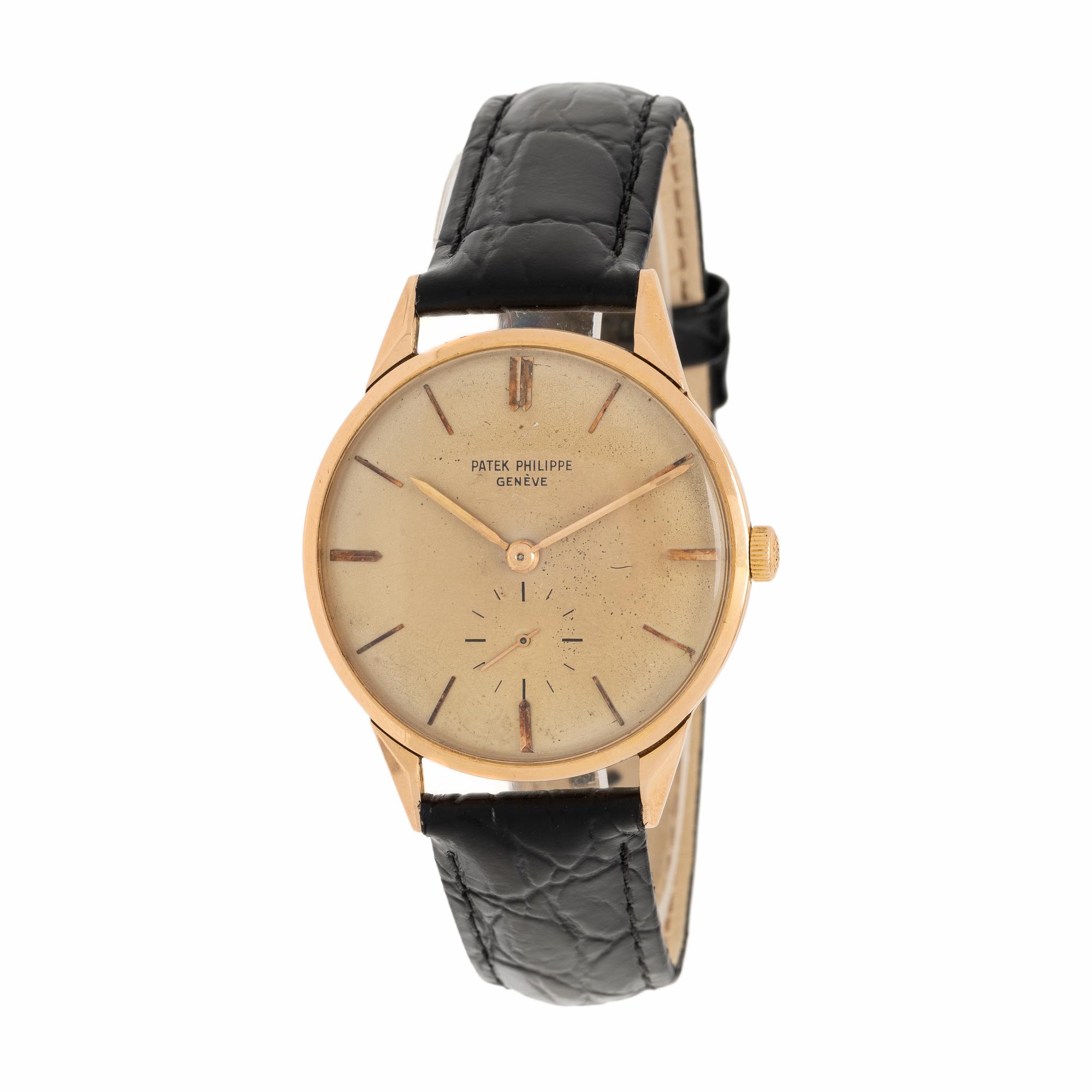 Patek Philippe, Ref. 2568, 18K Rose Gold 'Calatrava' Watch