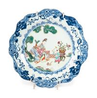 A Pair of Chinese Export Porcelain Plates