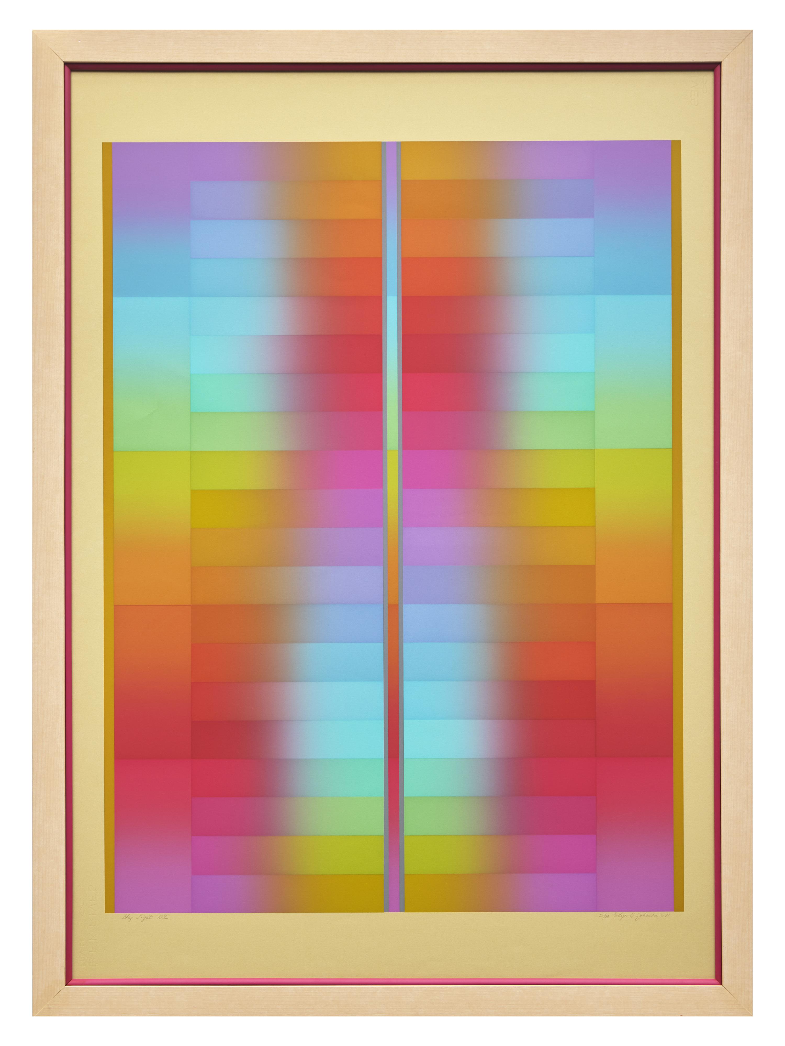 Evelyn B. Johnson (American, 20th Century) — Skylight XXV, 1981