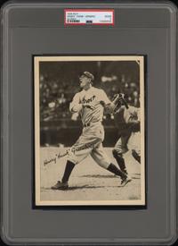 A 1936 R311 Glossy Hank Greenberg Baseball Card (PSA 2 GOOD)