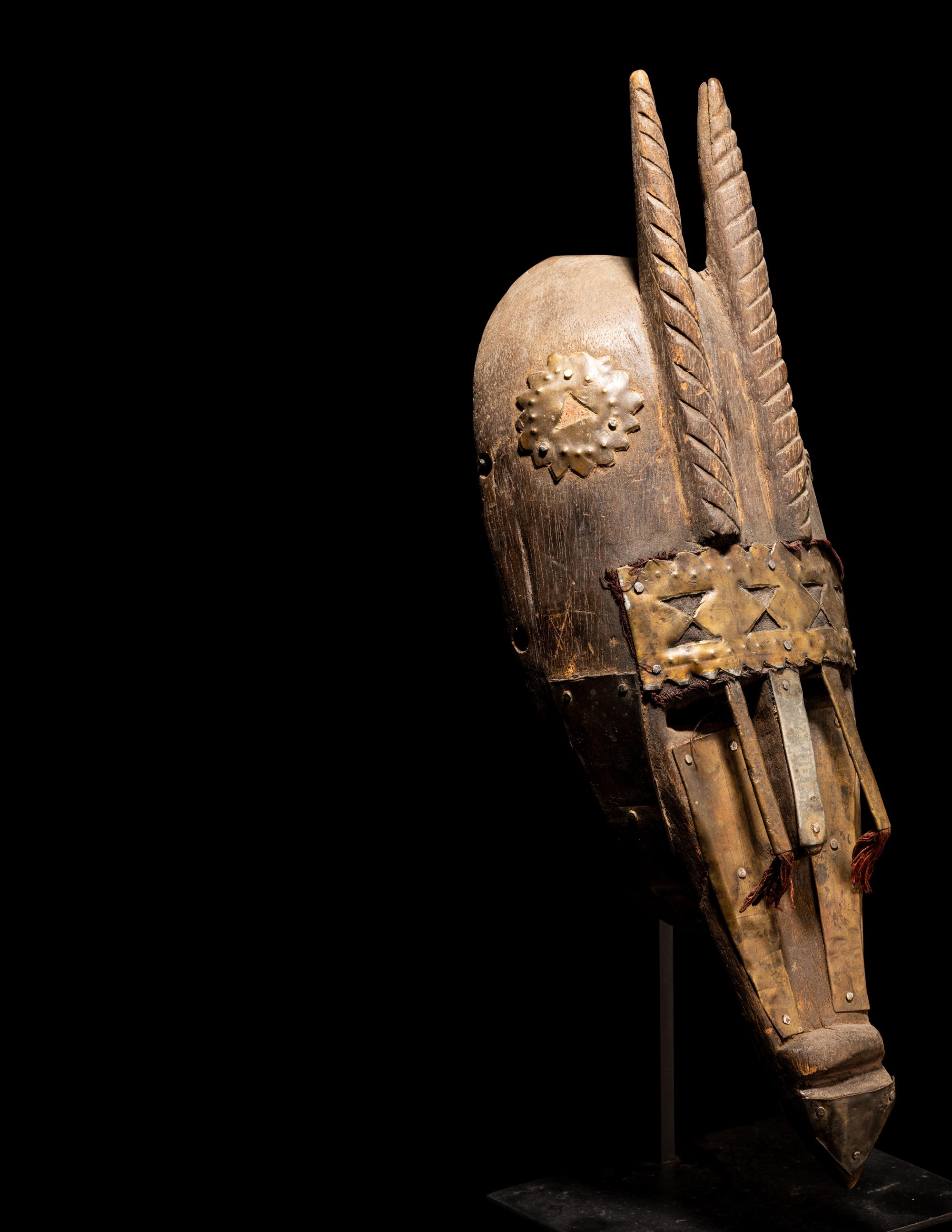 A Bamana or Marka Wood Mask