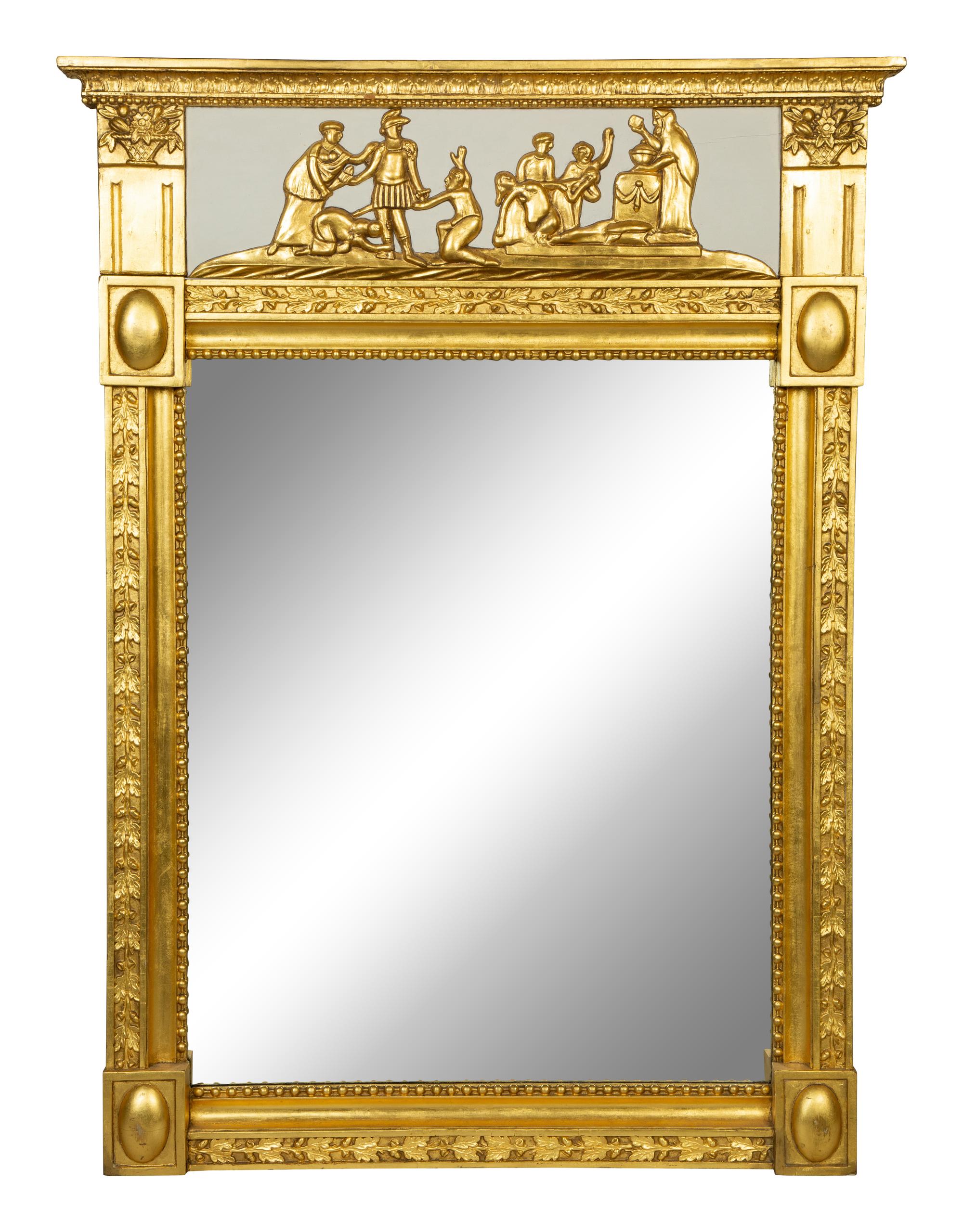 A Regency Giltwood Mirror