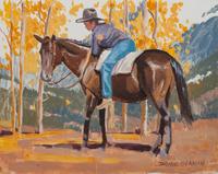 Study for Taos Country , 1987