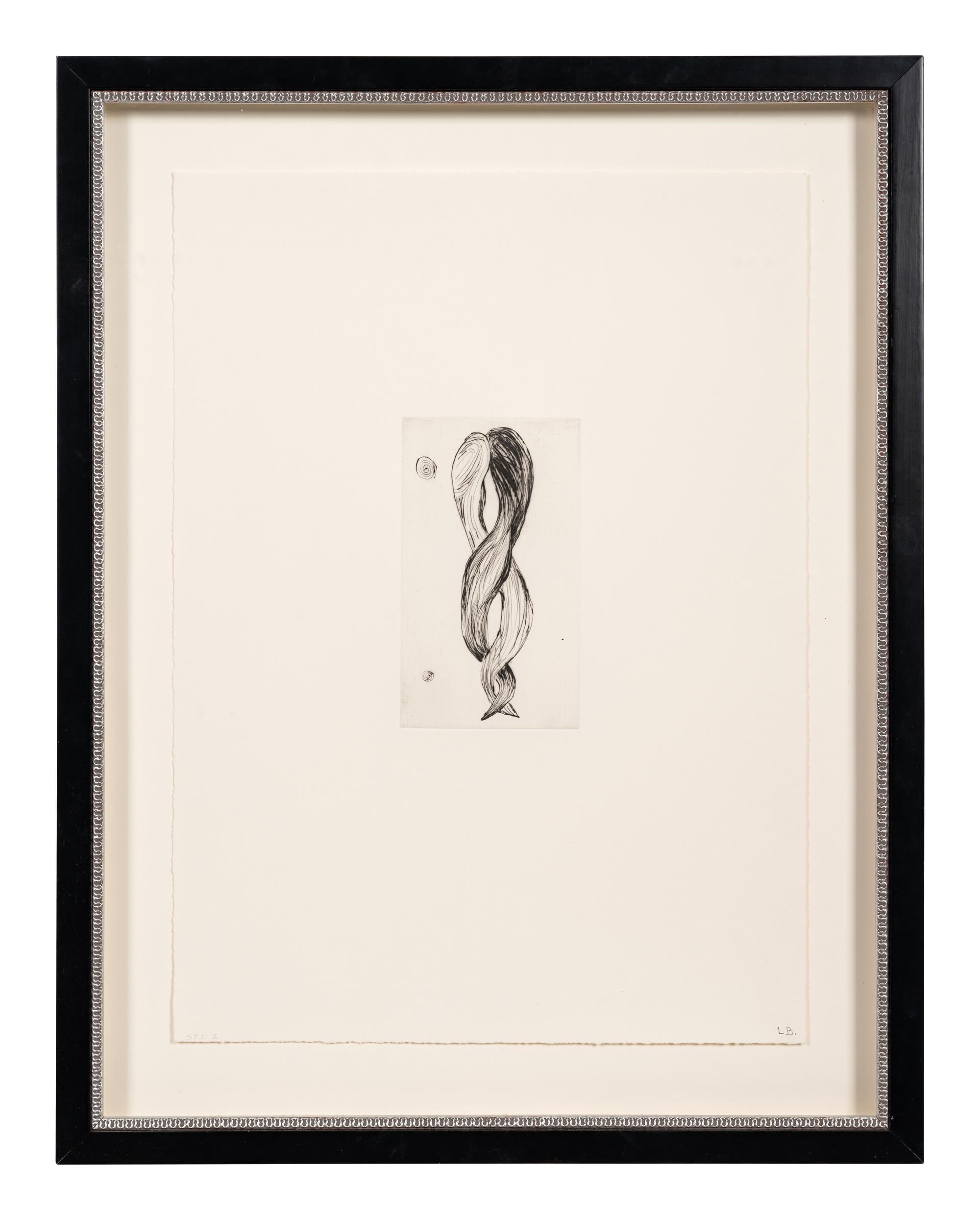 Untitled, no. 3 of 12 (Attempt at Meeting ; Hair) (from Anatomy)