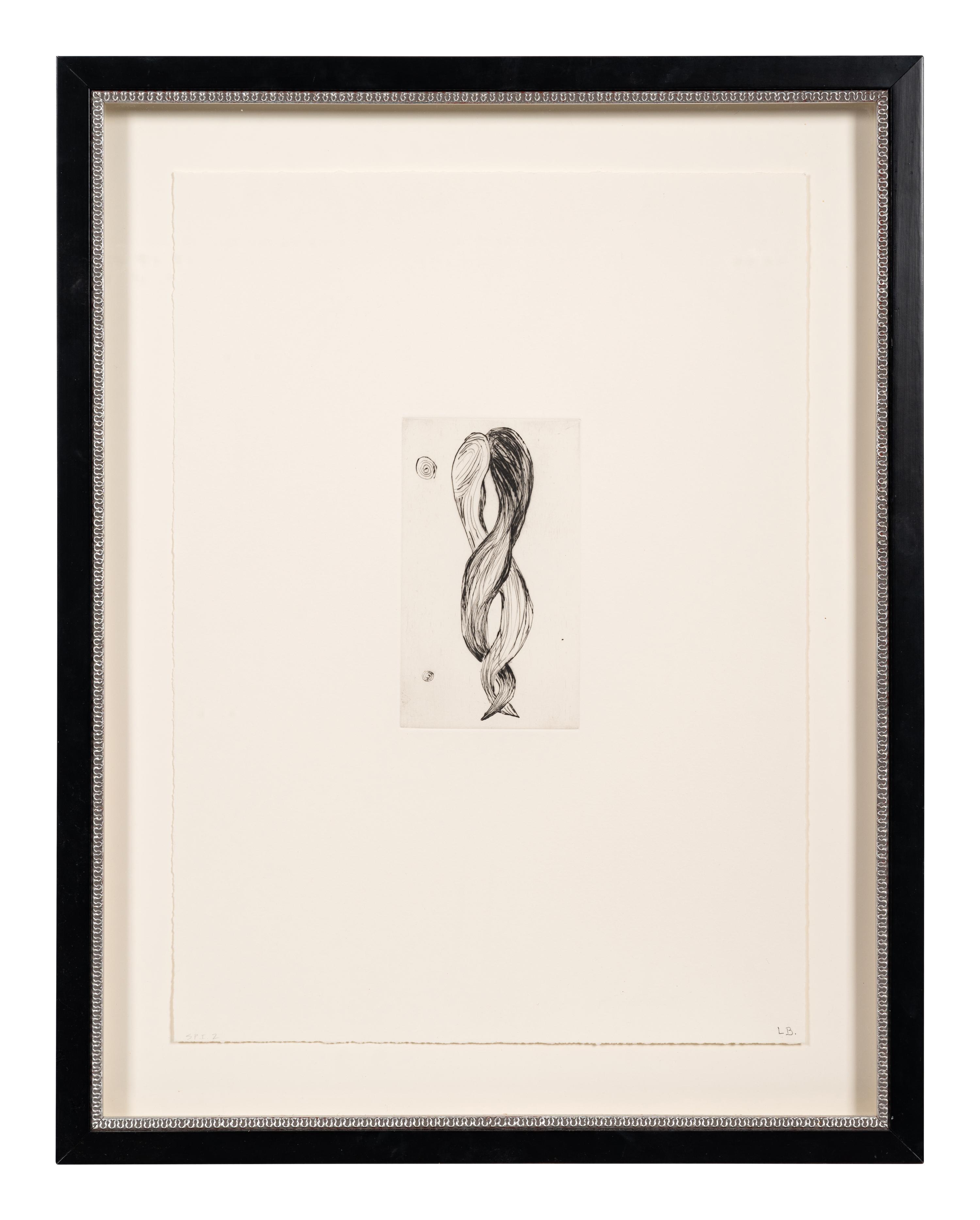Untitled, no. 3 of 12 (Attempt at Meeting ; Hair) (from Anatomy)