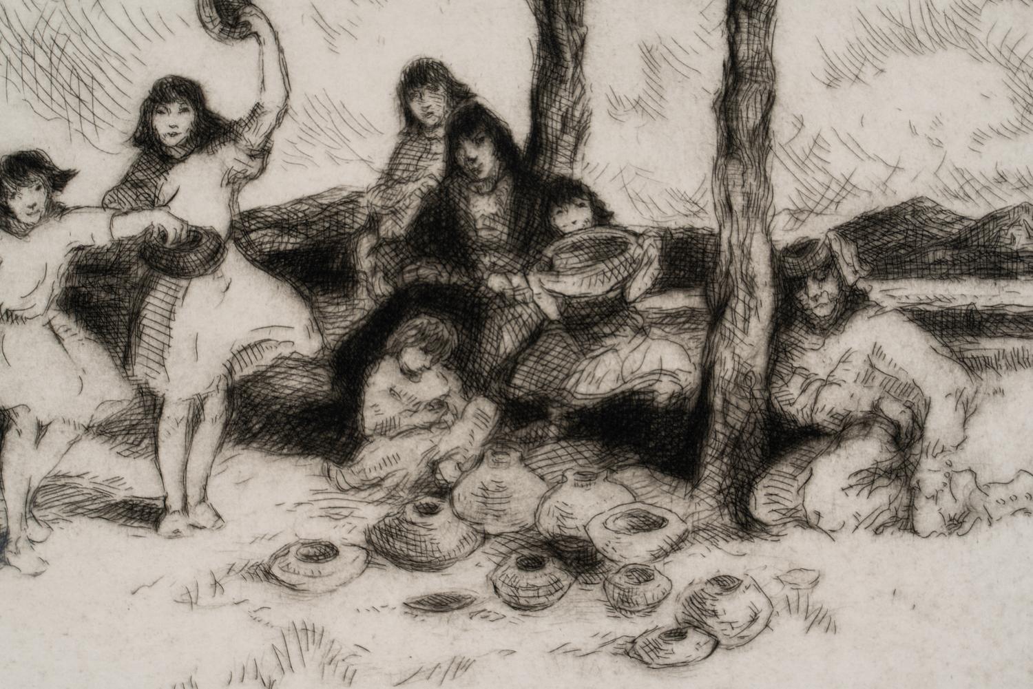 Roadside Pottery Vendors, edition 19/35
