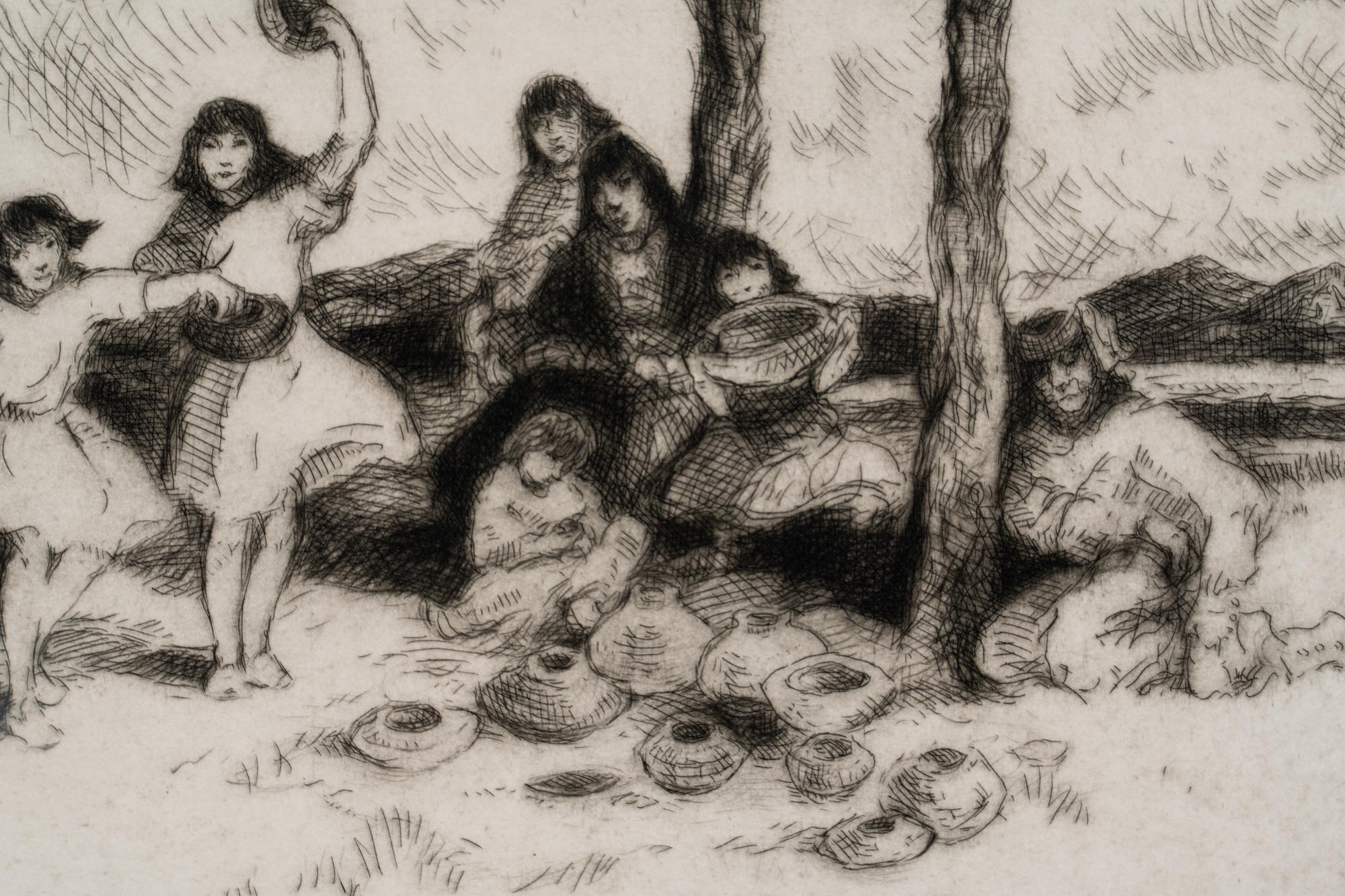 Roadside Pottery Vendors, edition 19/35